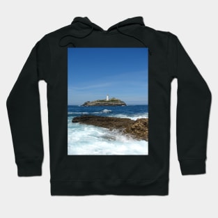 Godrevy Lighthouse, Cornwall Hoodie